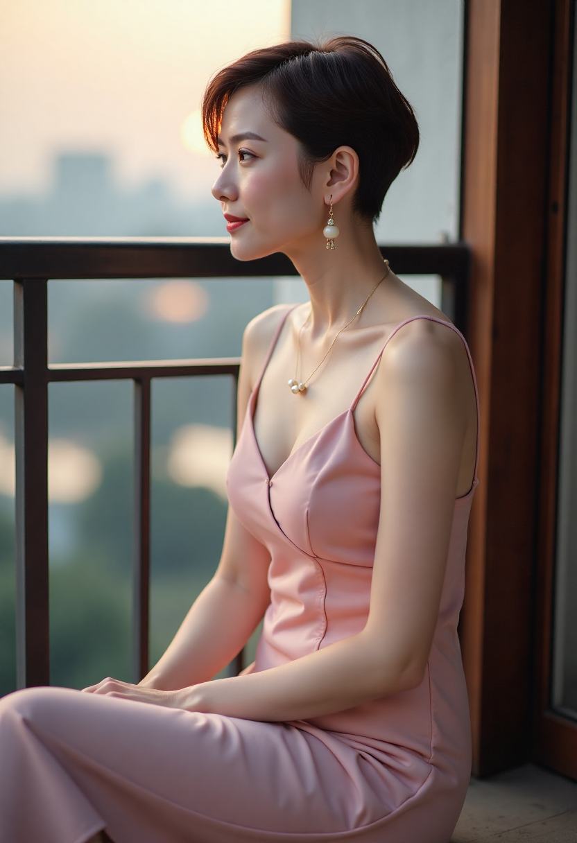 盛夏晚晴天